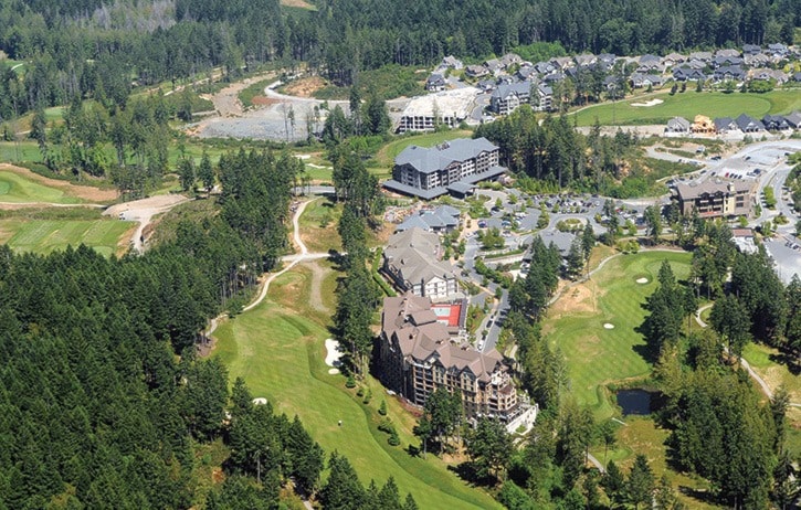 Aerial Bear Mountain Golf Course 1