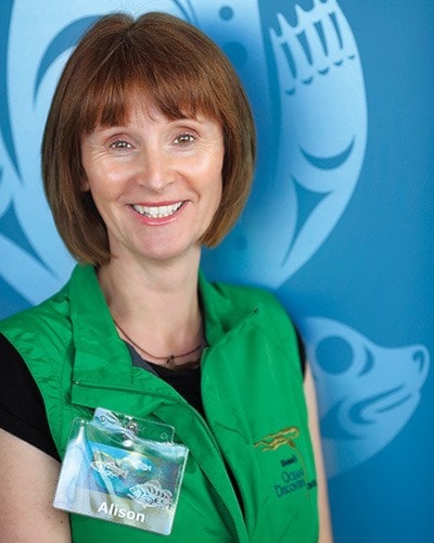 Alison Bennett, executive director, Shaw Ocean Discovery Centre