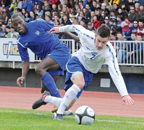 Vikes vs Whitecaps soccer