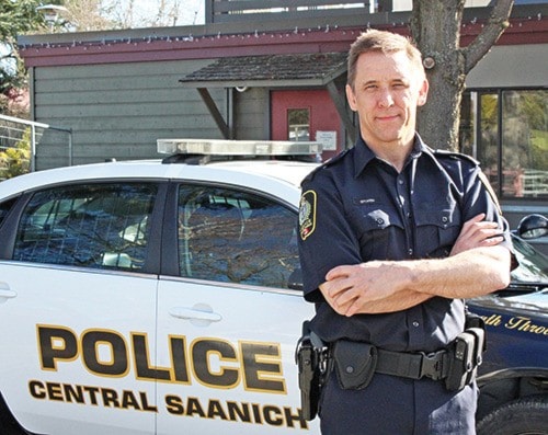 File photo Central Saanich Police Chief Les Sylven.