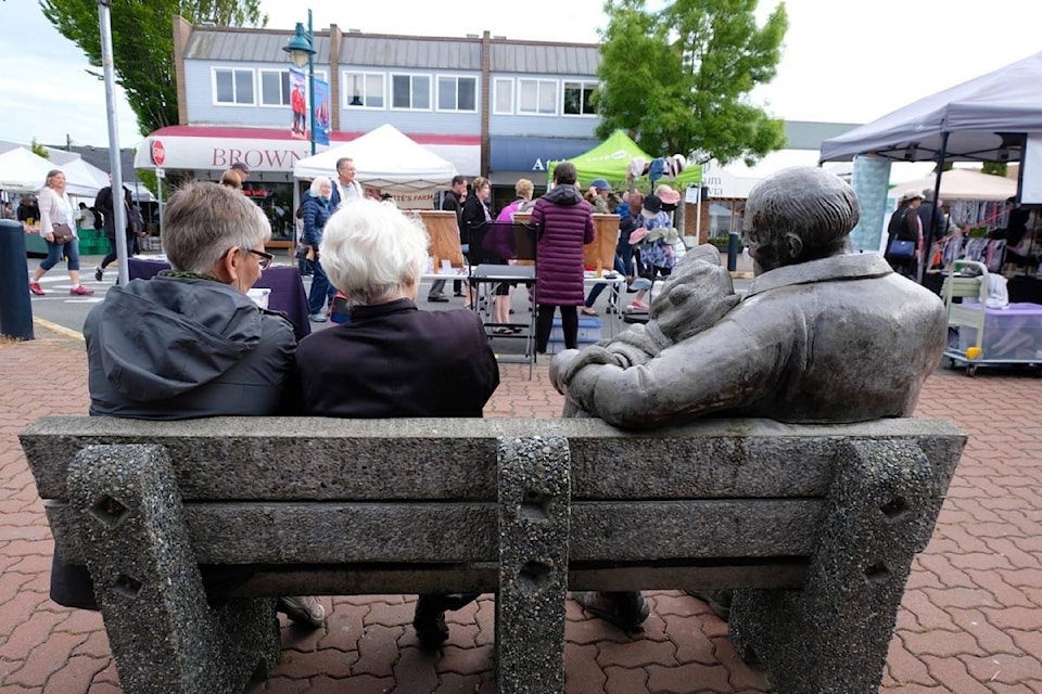 The Sidney Street Market opened for the season on Thursday, May 18. (Alisa Howlett/News staff)