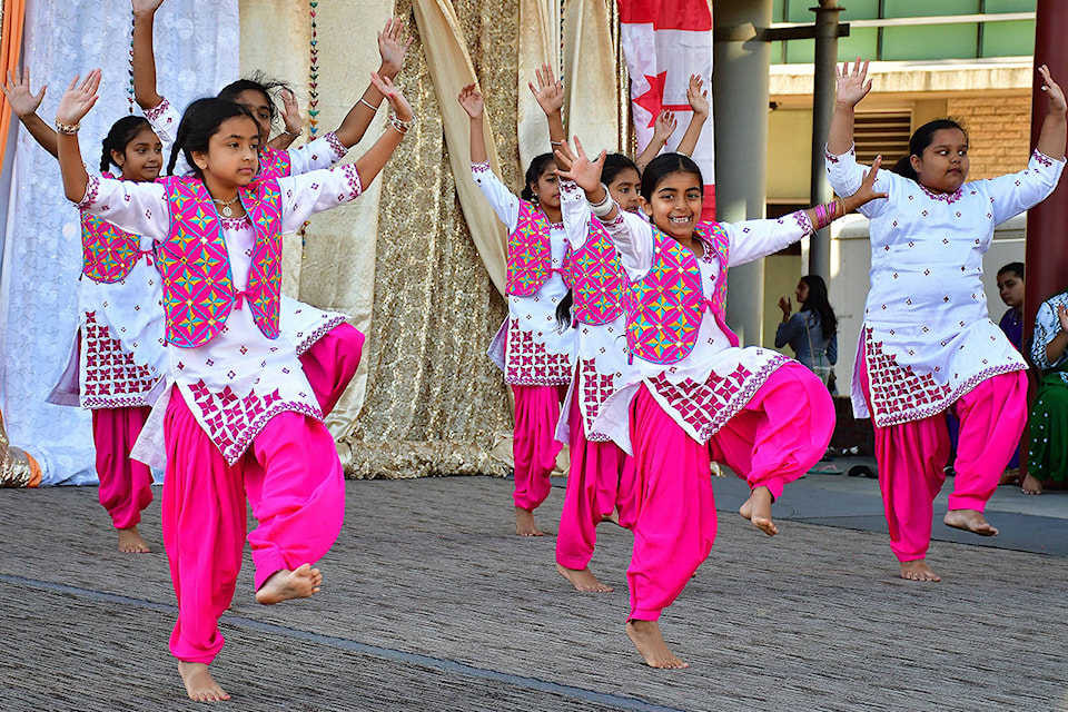 Dancers from the Apna Virsa dance group performed during the India Mela event between Aug. 17-18 (File Contributed/ Jenny Clark)