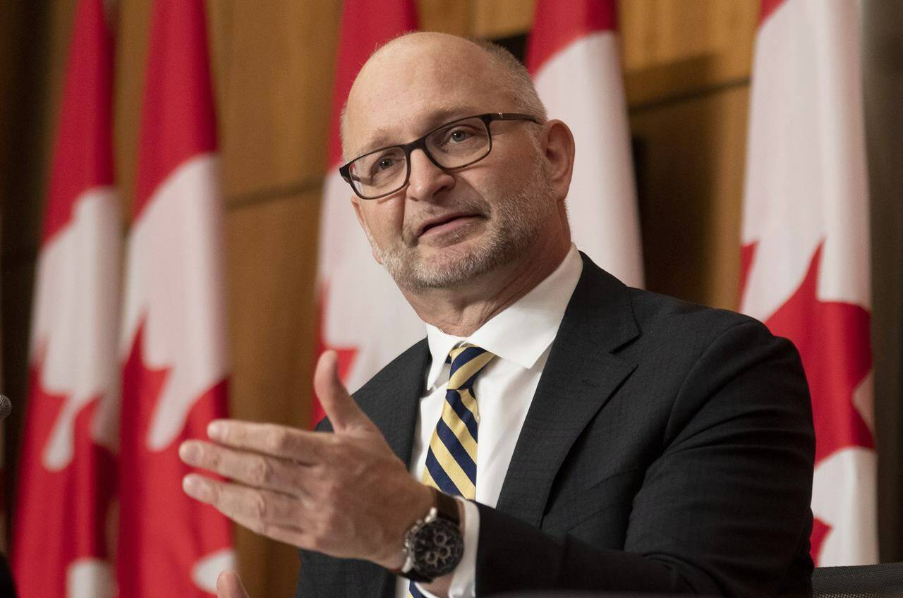 Minister of Justice and Attorney General of Canada David Lametti photographed in Ottawa, Dec. 7, 2021. (The Canadian Press/Adrian Wyld)