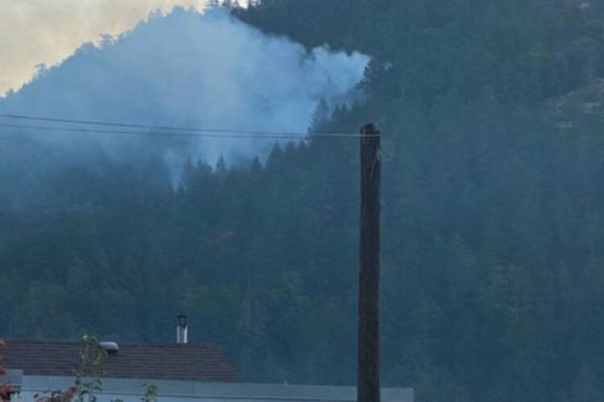 Gowlland Tod fire a reminder wildfires can happen anytime, says fire