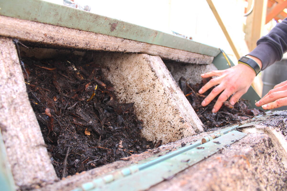 The Compost Education Centre in Victoria offers various programs teaching people about composting and gardening. (Jake Romphf/News Staff)