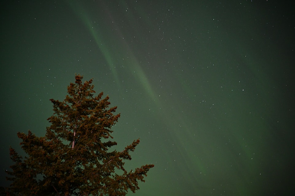 A magnetic storm resulted in auroras visible across B.C. including the Okanagan and Similkameen on Oct. 10.