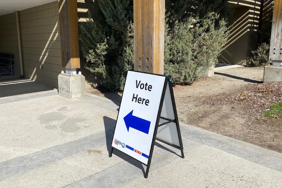 Polls in the city's by-election are open at the Penticton Trade and Convention Centre until 8 p.m.