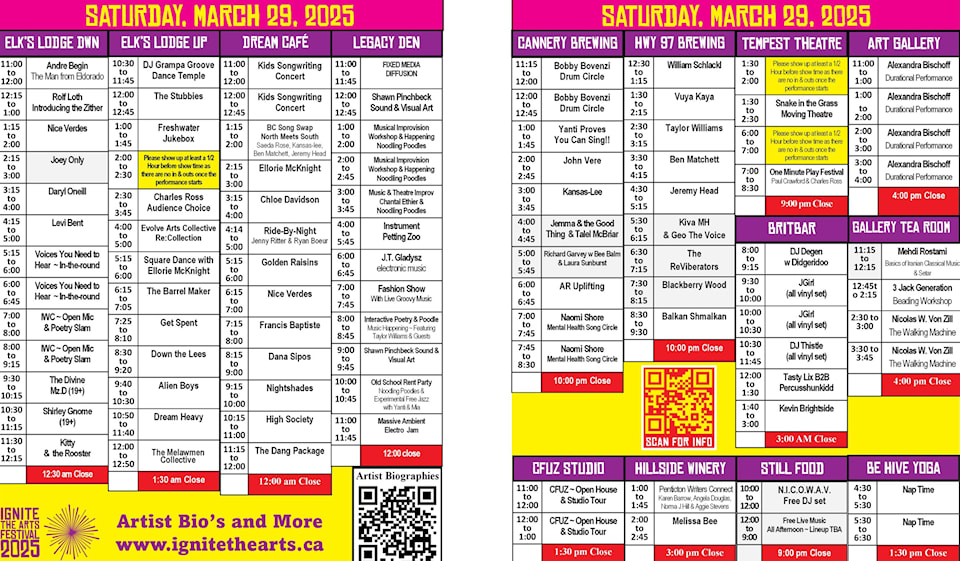 schedule-saturday