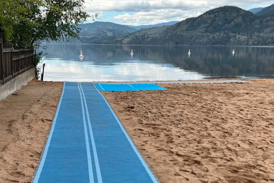 Mobi-mats are being installed at Skaha and Okanagan beaches this year.