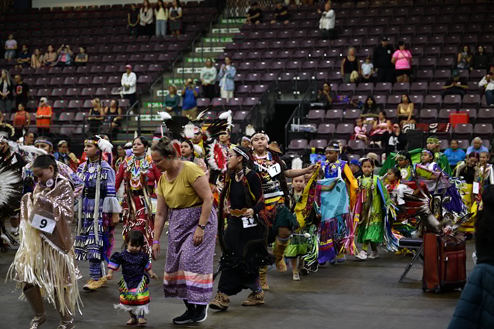 The Pow Wow Between the Lakes opens in Penticton on July 18, inside the South Okanagan Events Centre.