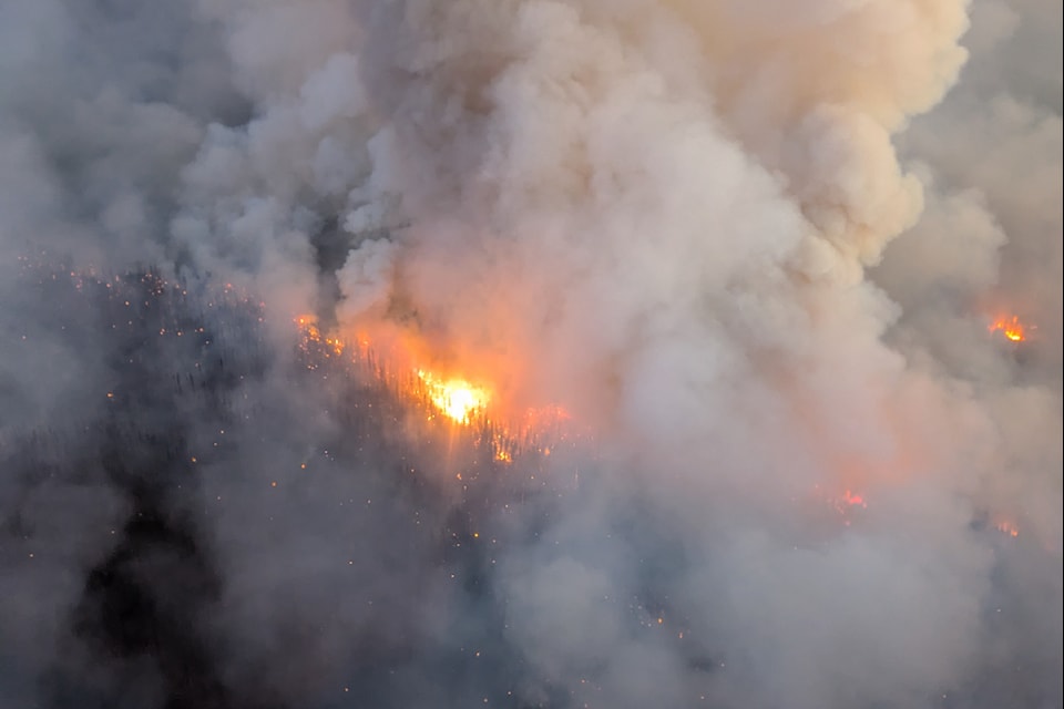 The 3,000-hectare Placer Creek wildfire is burning south of Princeton, east of E.C. Manning Provincial Park.
