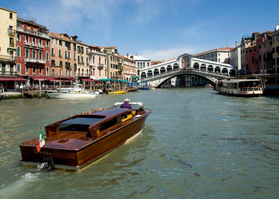 The Rialto Bridge over Venice's Grand Canal.