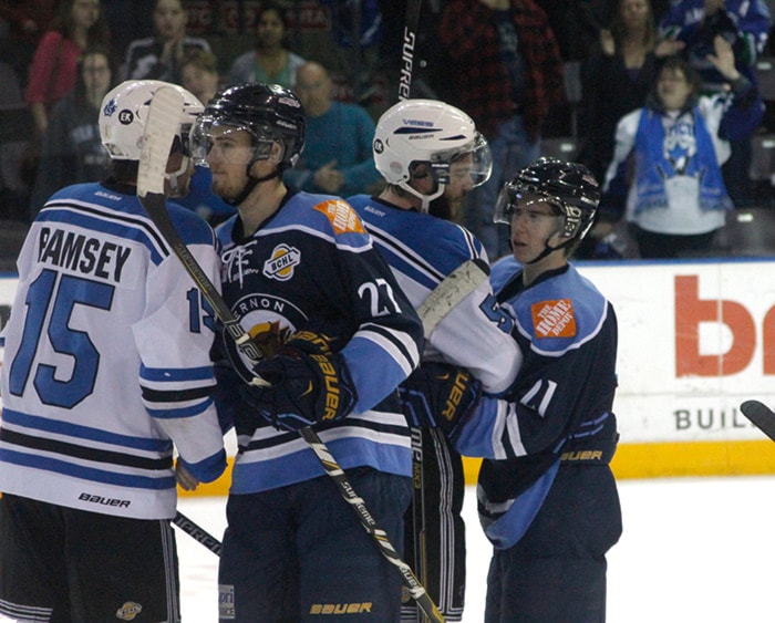 Seventh heaven for vees penticton western news