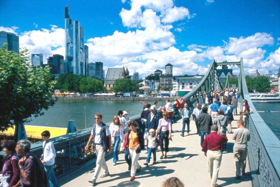 Frankfurt am Main, Eiserner Steg footbridge