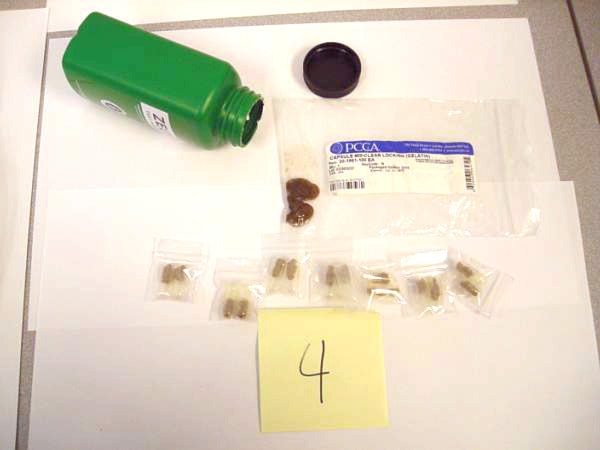 PCP aka angel dust that was seized by Penticton RCMP in a drug bust on May 30.