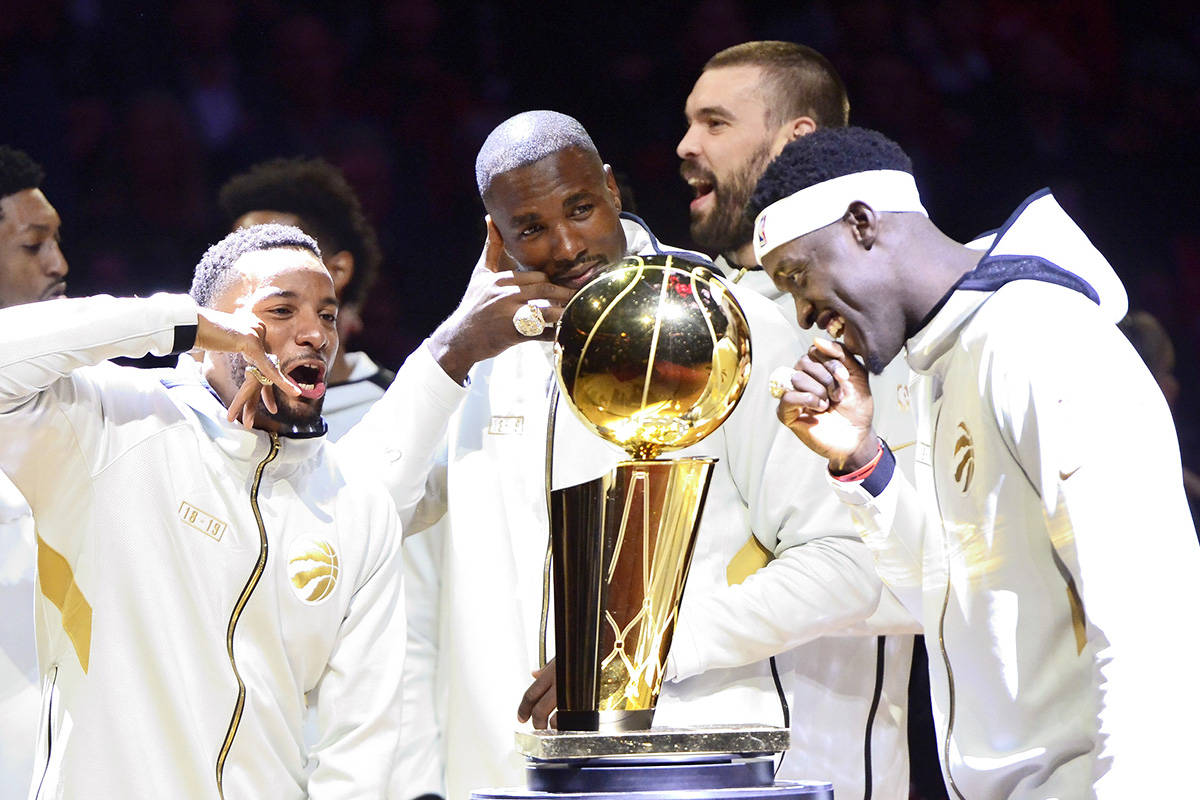 Raptors celebrate 2019 NBA title before win over Pelicans - Penticton  Western News