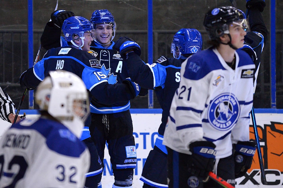 The Vees won 4-1 against the Wild in Penticton Friday, Feb. 21. (Phil McLachlan - Western News)