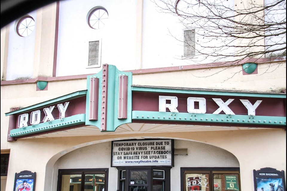 The Roxy Theatre is closed until further notice. (Noeline Mostert)