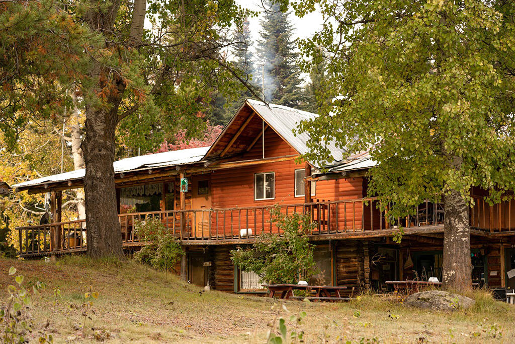 Chute Lake Lodge. Photo courtesy Soar magazine.