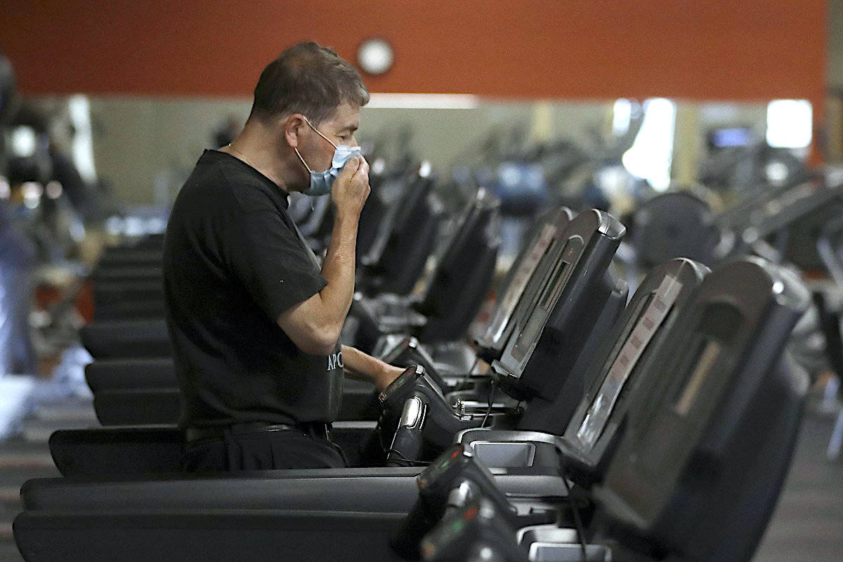 Masks now required at all times inside B.C. gyms, including during