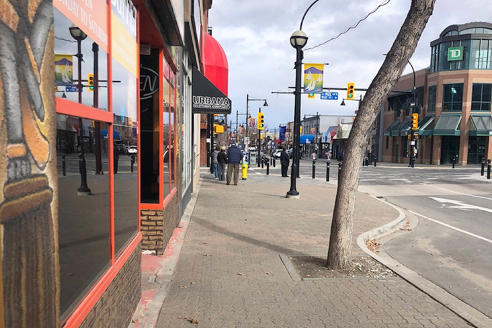 Gift cards will be hidden in window fronts throughout the summer with clues posted on the Downtown Penticton Association’s social channels. (Monique Tamminga Western News)