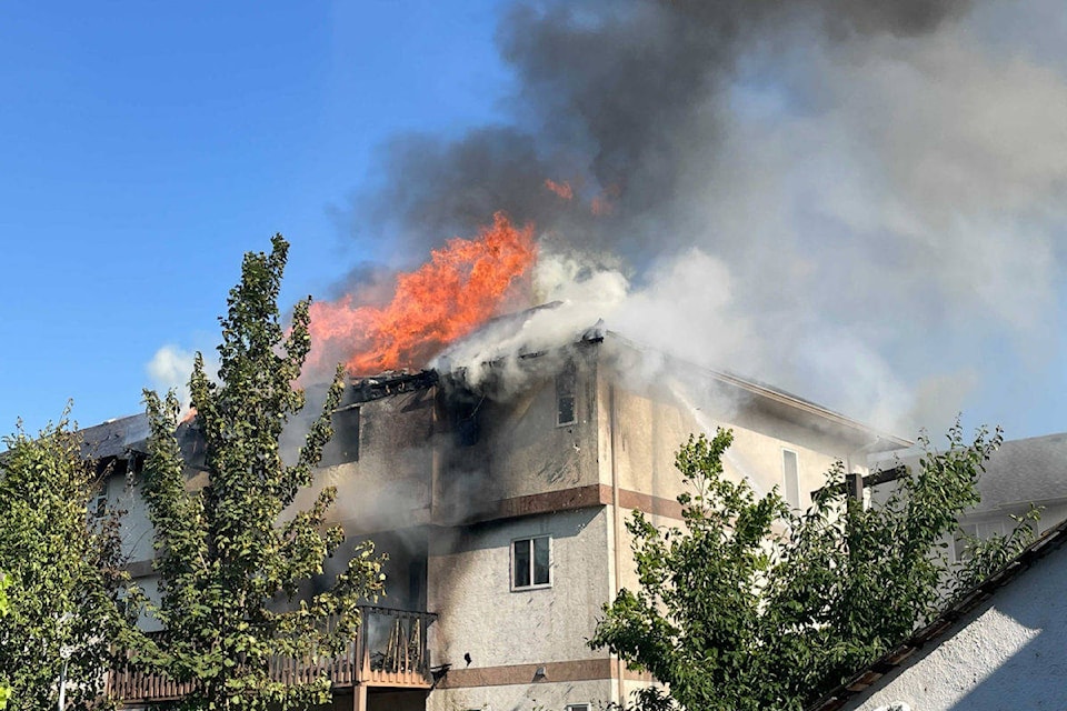 Four families were burned out of their homes in a complex fire on Maples Street June 29. A fundraiser is being held for two of the families Wednesday, July 14 at Super Wash. (Brennan Phillips Western News)