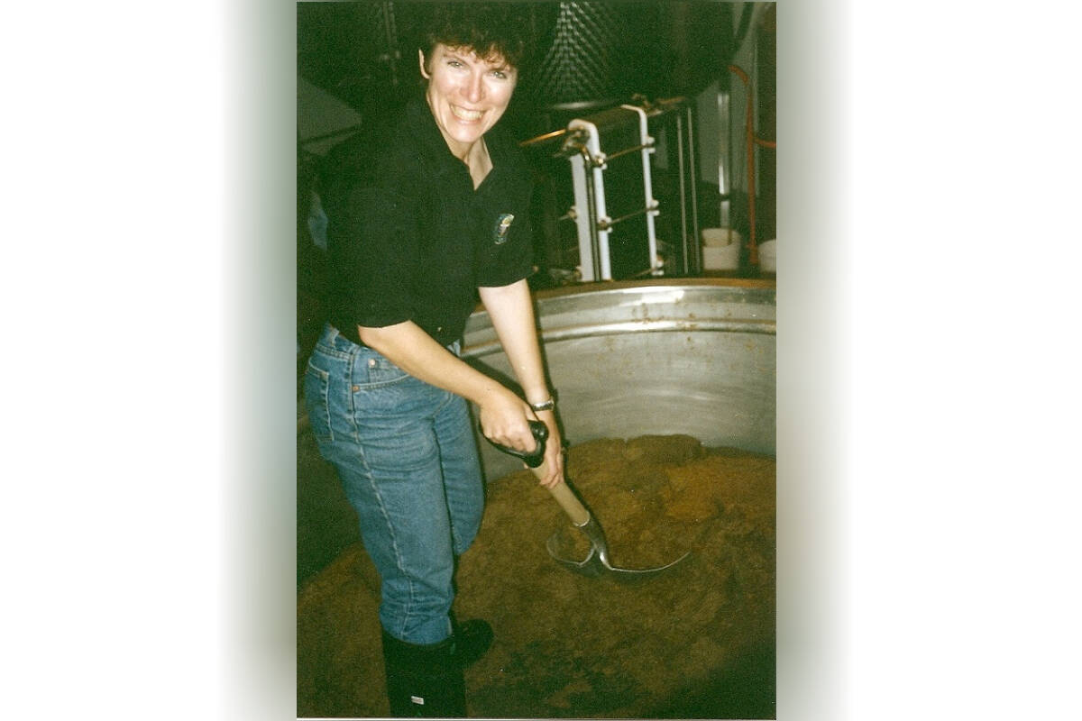 Lynda Lock is proud of the legacy Tin Whistle, the South Okanagan’s first brewery, has left on the community almost 30 years later. (Photo courtesy of Lynda Lock)
