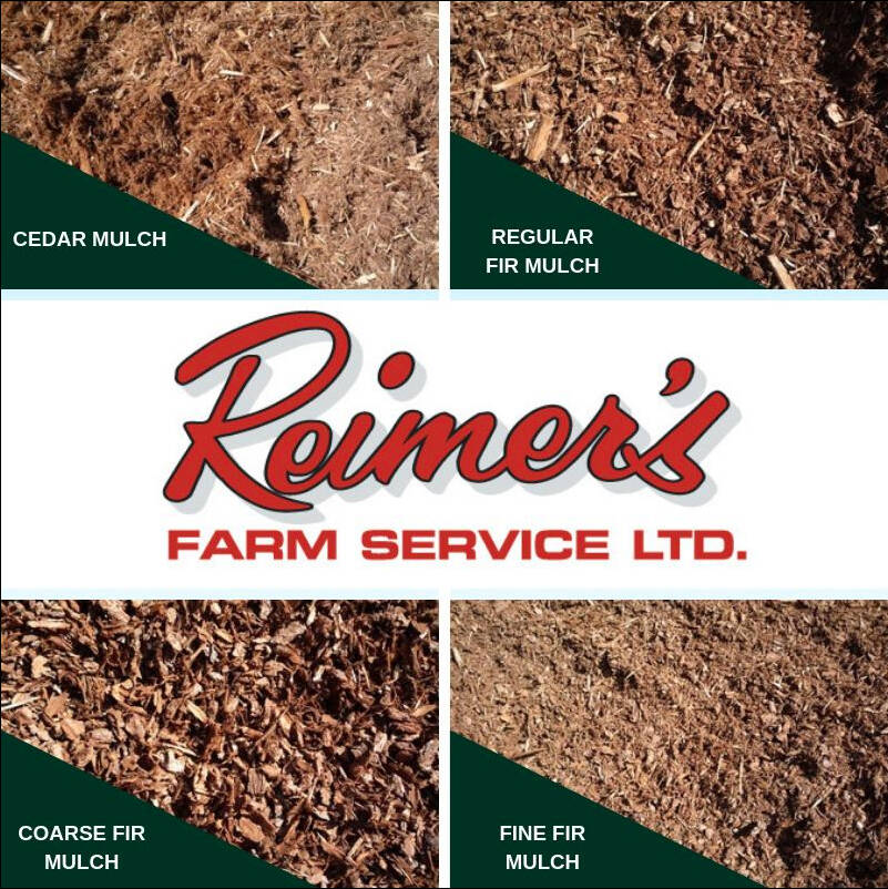 Got mulch? Order a BigYellowBag of cedar, fir or Natures Gold mulch to control weeds, retain ground moisture and replenish soil nutrients.