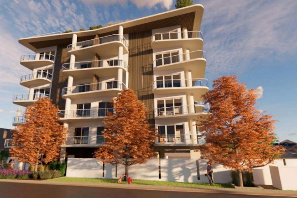Curvy six-storey apartment building gets approval in