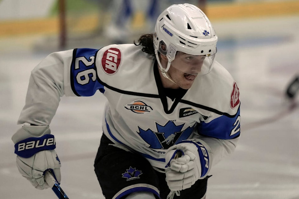 Josh Niedermayer is one of three alternate captains on the Penticton Vees’ 2022-2023 squad. (Photo- Courtesy of the Penticton Vees)