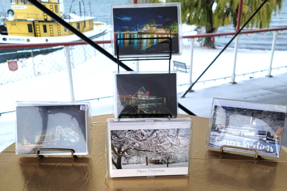 The SS Sicamous Heritage Society is holding an online fundraiser selling Christmas cards. (Submitted)