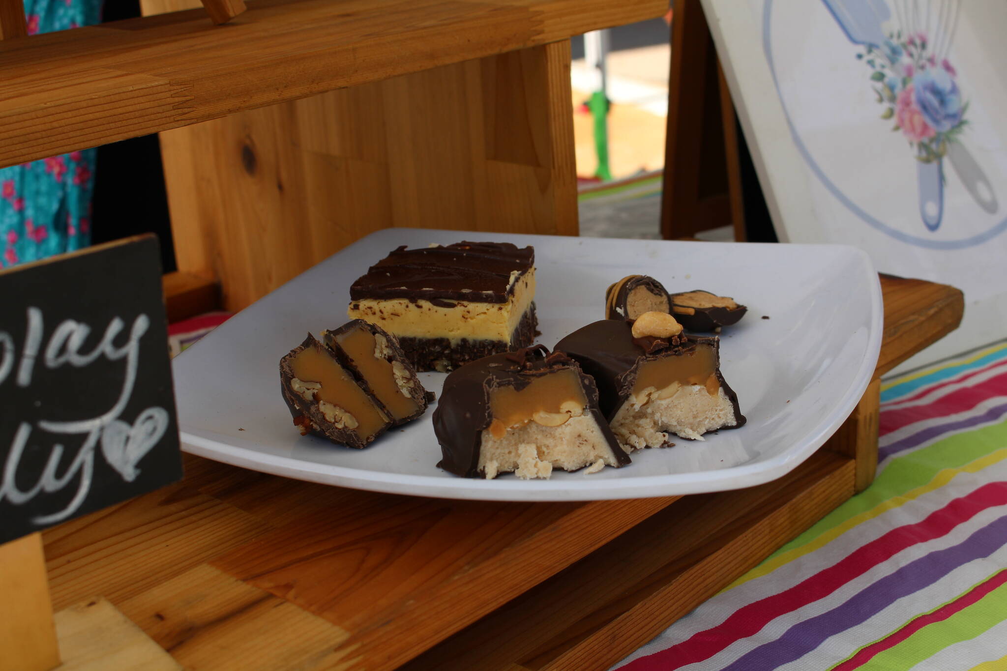 Some of Sweet Bees treat on Saturday (May 27) at the farmers market. (Zachary Delaney/Revelstoke Review)