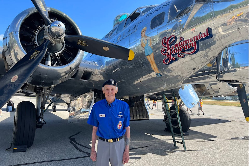 The Arizona-based Flying Legends of Victory Tour has arrived in Penticton. People will have their chance from July 18 to 23, to tour the historic B-17 and B-25 bombers from the Second World War. (Photo- City of Penticton)