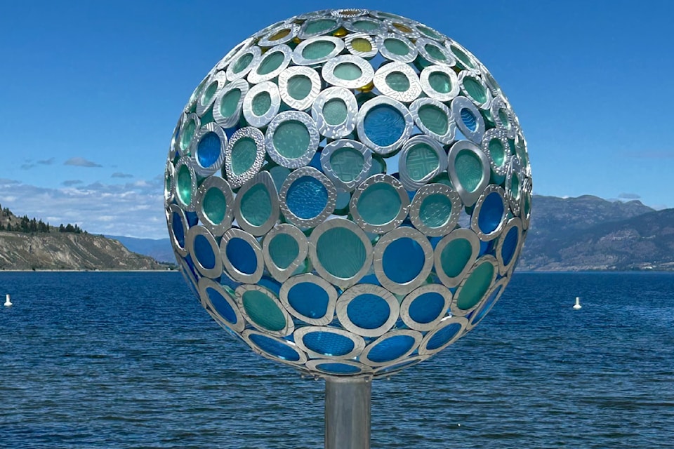 The Penticton Sculpture Public Sculpture Exhibit displays work from artists from across every year.