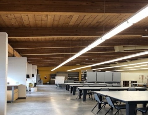 The arts centre in Wetaskiwin underwent a revitalization this summer to improve flow for users. 