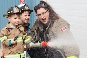 PHOTOS: Wetaskiwin Fire Services open house a splash