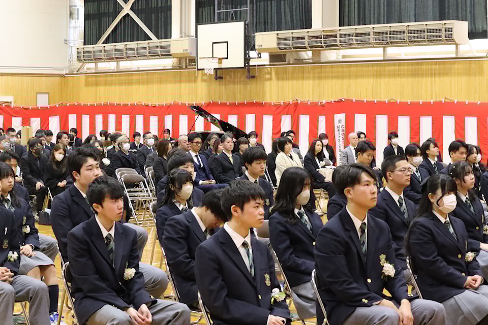 Ashoro high school students.