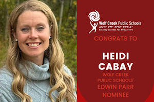 WCPS nominates Crestomere School teacher for Edwin Parr Award