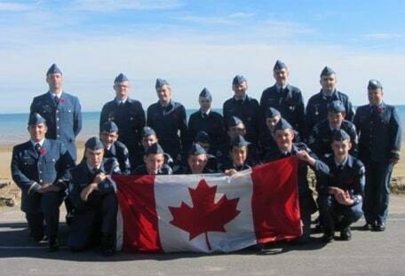 Ponoka Cadets attend the 70th anniversary of D-Day in Normandy in 2014. (Photos submitted)