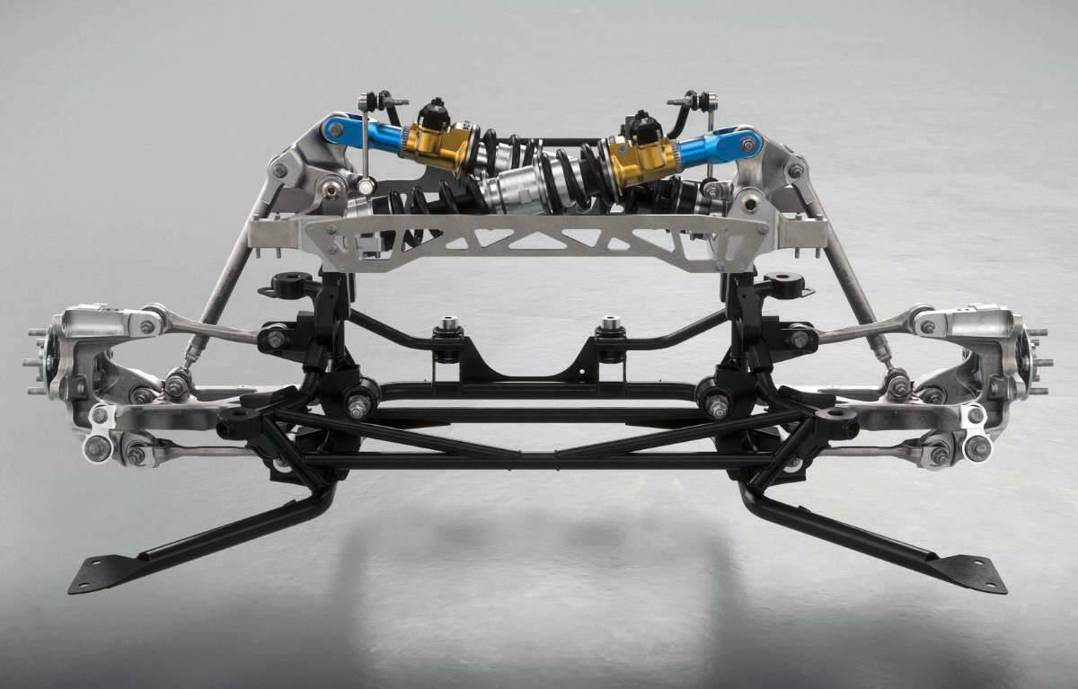 Multimatic – which builds the limited-edition Ford GT supercar plus other Mustang racecars – is responsible for the dual-mode suspension that in track mode lowers the ride height by about four centimetres. PHOTO: FORD