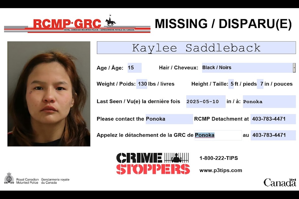 Kaylee Saddleback.