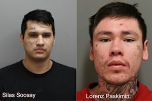 2 suspects wanted for armed robbery in Saskatchewan may be headed to Maskwacis