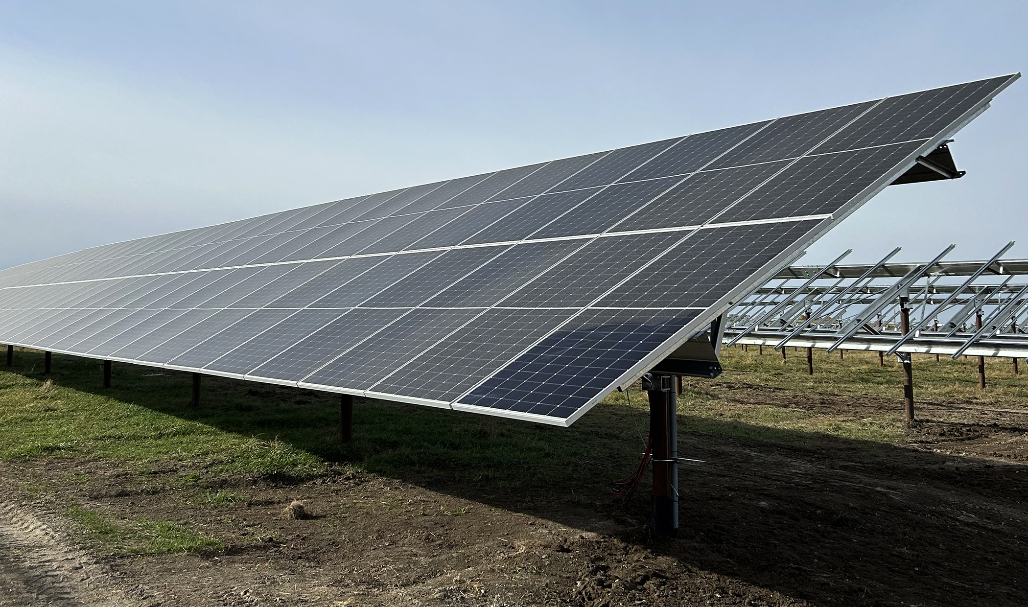 The Gleichen Solar Project is in the construction phase.