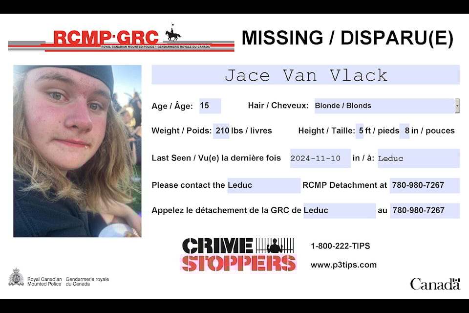 Jace Patrick Van Vlack.
