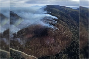 Update: Wildfire north of Lytton continues to grow as it tops 130 hectares