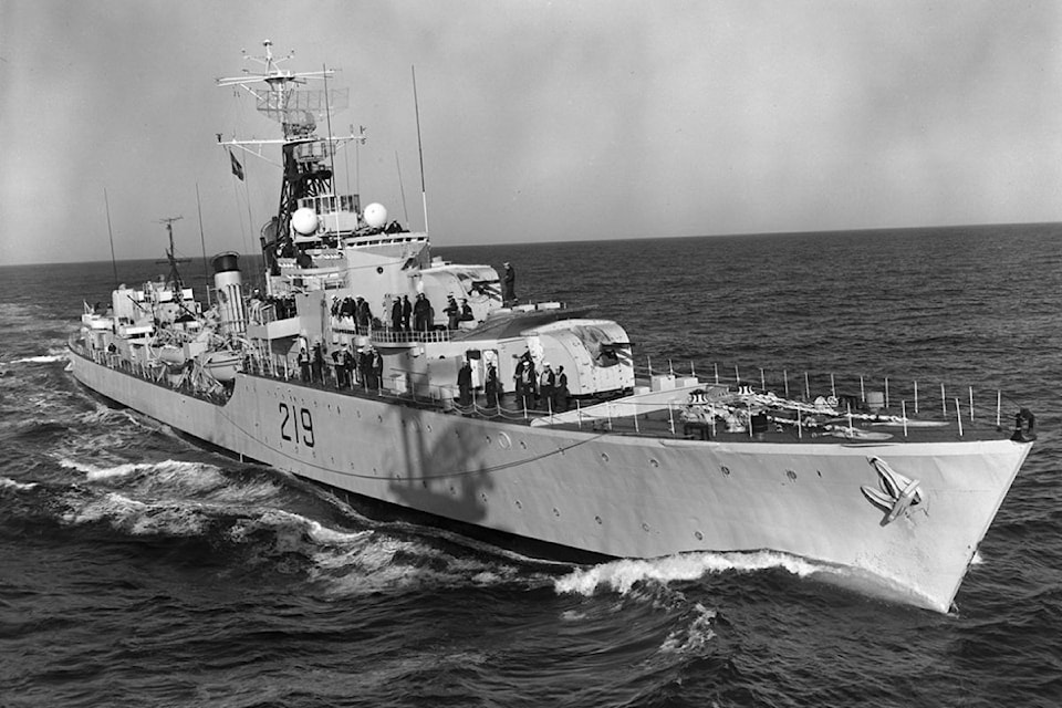 The HMCS Athabaskan (2nd of the name) was a Canadian destroyer that was in the Korean War.