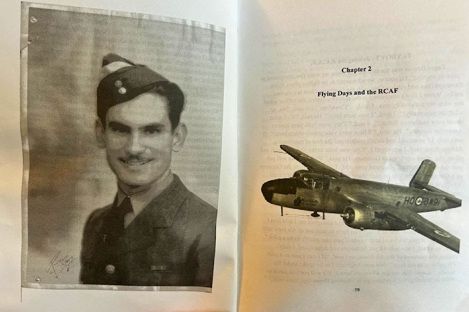 John Dumbeck pictured in his book.