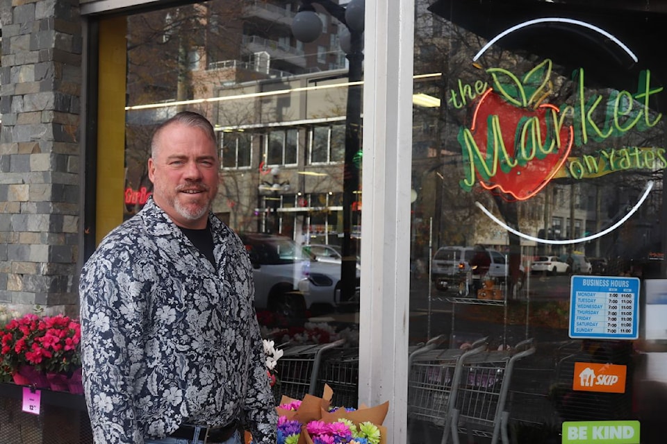 Darryl Hein celebrates 25 years in the grocery business at Market on Yates.