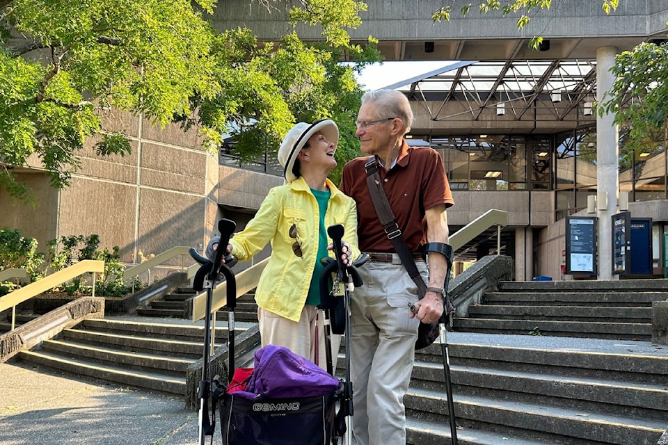 Linda Beare and John Olafson have been taking classes together for almost 30 years