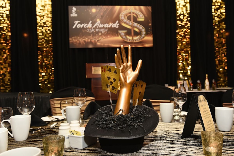 The 2024 Torch Awards gala at the Union Club of B.C.